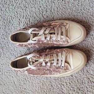 Candice Cooper Shoes Embellished Shoes size 37 6.5 Leather Bedazzled